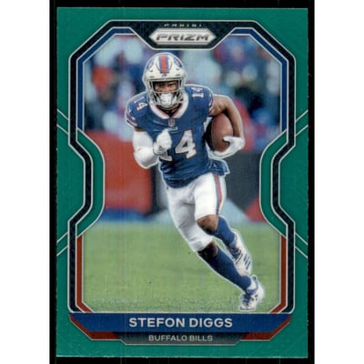 2020 Panini Prizm Prizms Green #3 Stefon Diggs