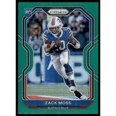 2020 Panini Prizm Prizms Green #311 Zack Moss