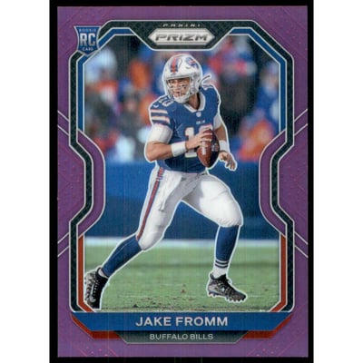 2020 Panini Prizm Prizms Purple #310 Jake Fromm