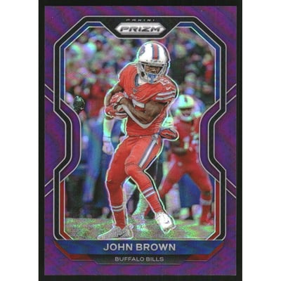 2020 Panini Prizm Prizms Purple #4 John Brown
