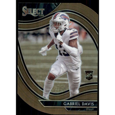 2020 Select Prizm Copper Die Cut #382 Gabriel Davis