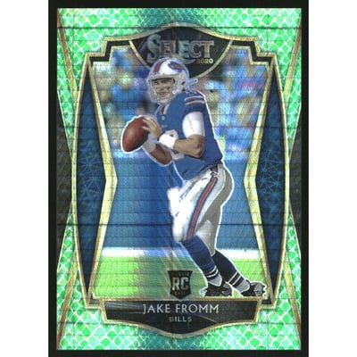 2020 Select Prizm Dragon Scale #149 Jake Fromm