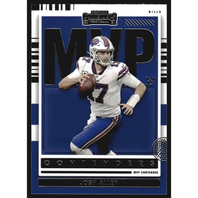 2021 Panini Contenders MVP Contenders #3 Josh Allen