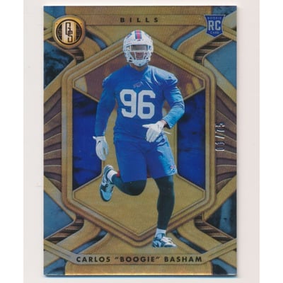 2021 Panini Gold Standard Platinum #174 Carlos Boogie Basham