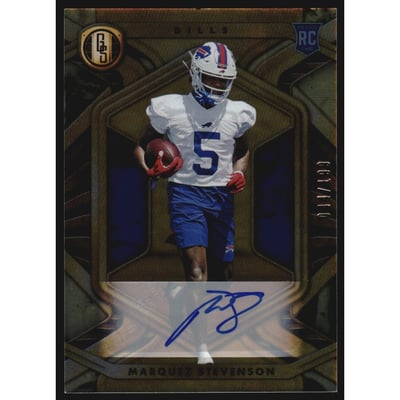 2021 Panini Gold Standard Rookie Autographs #185 Marquez Stevenson/199