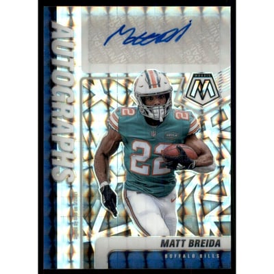 2021 Panini Mosaic Autographs Mosaic #34 Matt Breida