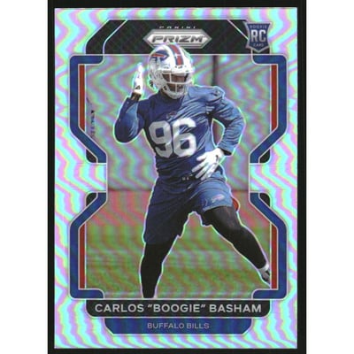 2021 Panini Prizm Prizms Silver #436 Carlos "Boogie" Basham