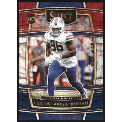2021 Select Prizm Tri Color #92 Carlos Basham