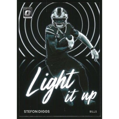 2022 Donruss Optic Light it Up #8 Stefon Diggs