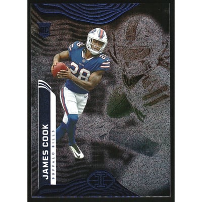 2022 Panini Illusions Dots #11 James Cook