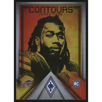 2022 Panini Phoenix Contours #19 James Cook