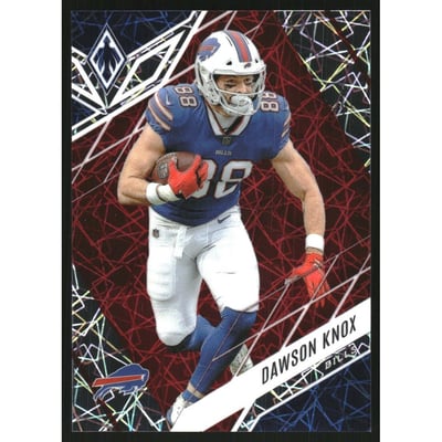 2022 Panini Phoenix Red Lazer #3 Dawson Knox