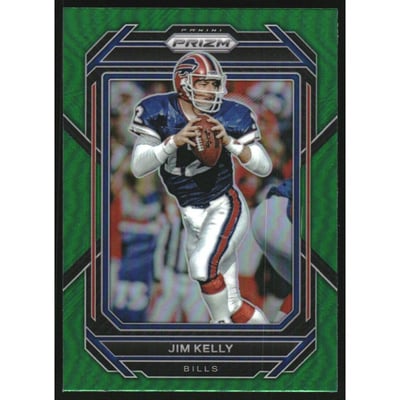2022 Panini Prizm Prizms Green #37 Jim Kelly