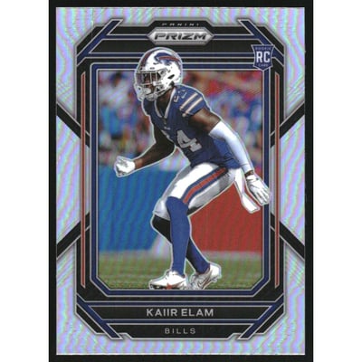 2022 Panini Prizm Prizms Silver #374 Kaiir Elam