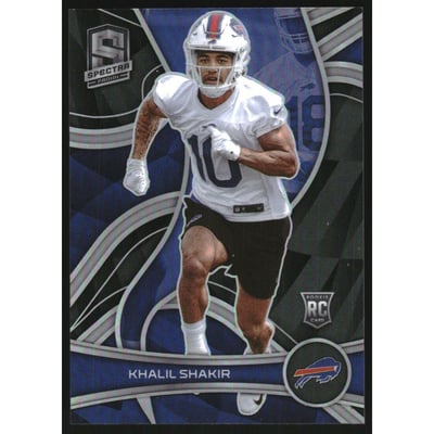 2022 Panini Spectra Silver #177 Khalil Shakir
