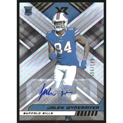 2022 Panini XR Autographs #162 Jalen Wydermyer/199