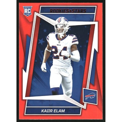 2022 Rookies and Stars Red #177 Kaiir Elam