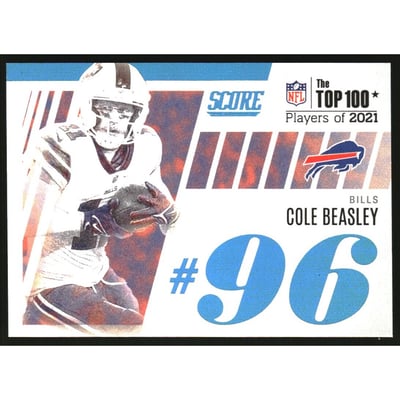2022 Score Top 100 #96 Cole Beasley