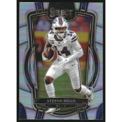 2022 Select Prizm Silver #289 Stefon Diggs