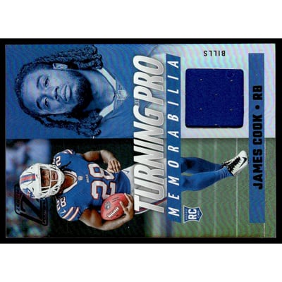 2022 Zenith Turning Pro Memorabilia #14 James Cook