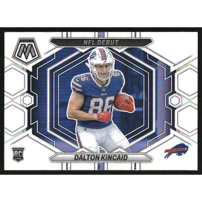 2023 Panini Mosaic NFL Debut Silver #20 Dalton Kincaid