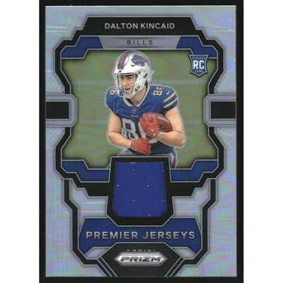 2023 Panini Prizm Premier Jerseys #20 Dalton Kincaid