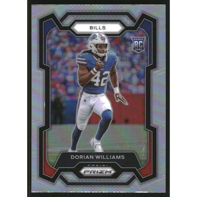 2023 Panini Prizm Prizms Silver #309 Dorian Williams