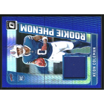 2024 Donruss Optic Rookie Phenoms Blue Hyper #23 Keon Coleman