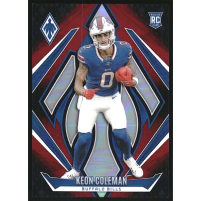 2024 Panini Phoenix Red Fade #213 Keon Coleman