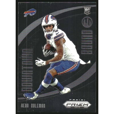 2024 Panini Prizm Deca Downtown Bound #14 Keon Coleman