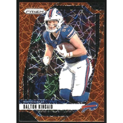 2024 Panini Prizm Prizms Lazer #30 Dalton Kincaid