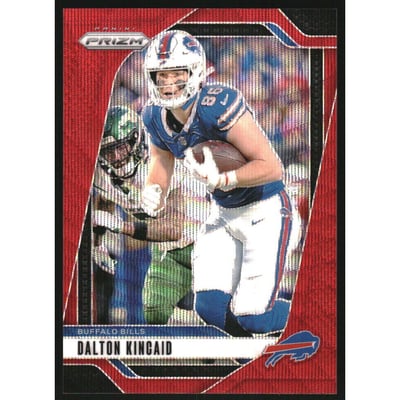 2024 Panini Prizm Prizms Red Wave #30 Dalton Kincaid