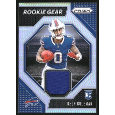 2024 Panini Prizm Rookie Gear #15 Keon Coleman