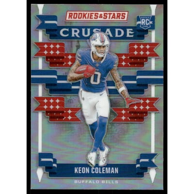 2024 Rookies and Stars Crusade Silver #18 Keon Coleman