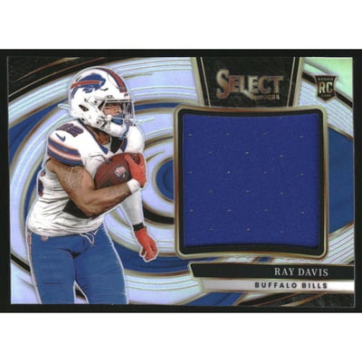 2024 Select Jumbo Rookie Swatch Prizm #33 Ray Davis