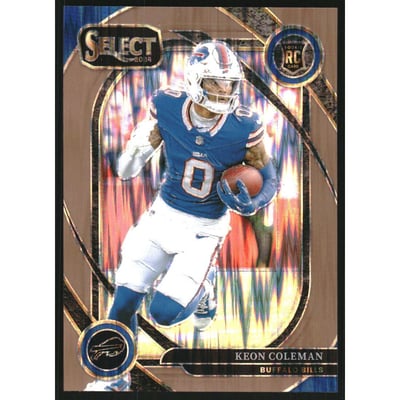 2024 Select Prizm Copper Shock #280 Keon Coleman