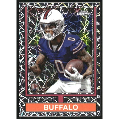 2024 Topps Chrome '74 Topps Lazer Refactors #74TF6 Keon Coleman