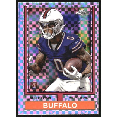 2024 Topps Chrome '74 Topps Xfractors #74TF6 Keon Coleman