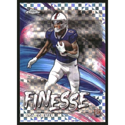 2024 Topps Chrome Finesse Xfractors #F18 Keon Coleman