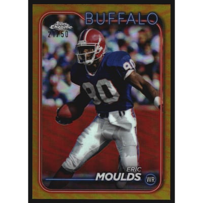 2024 Topps Chrome Gold Refractors #12 Eric Moulds