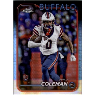2024 Topps Chrome Prism Refractors #209 Keon Coleman