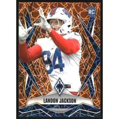 2025 Panini Phoenix Orange Lazer #210 Landon Jackson