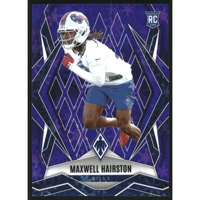 2025 Panini Phoenix Purple Winter #237 Maxwell Hairston