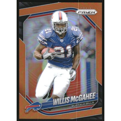 2025 Panini Prizm Prizms Orange #45 Willis McGahee