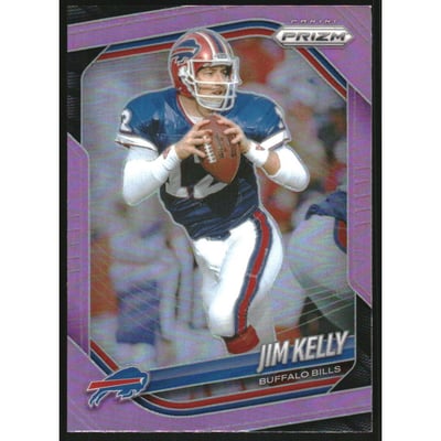 2025 Panini Prizm Prizms Pink #72 Jim Kelly