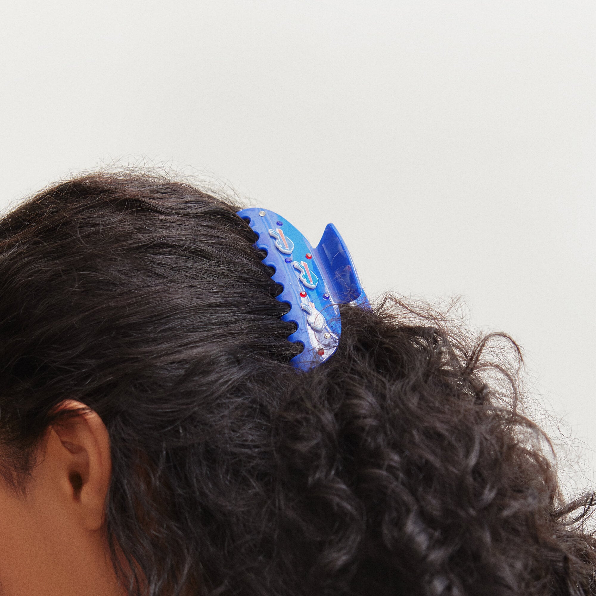 BaubleBar Buffalo Bills Stacked Hair Claw Clip