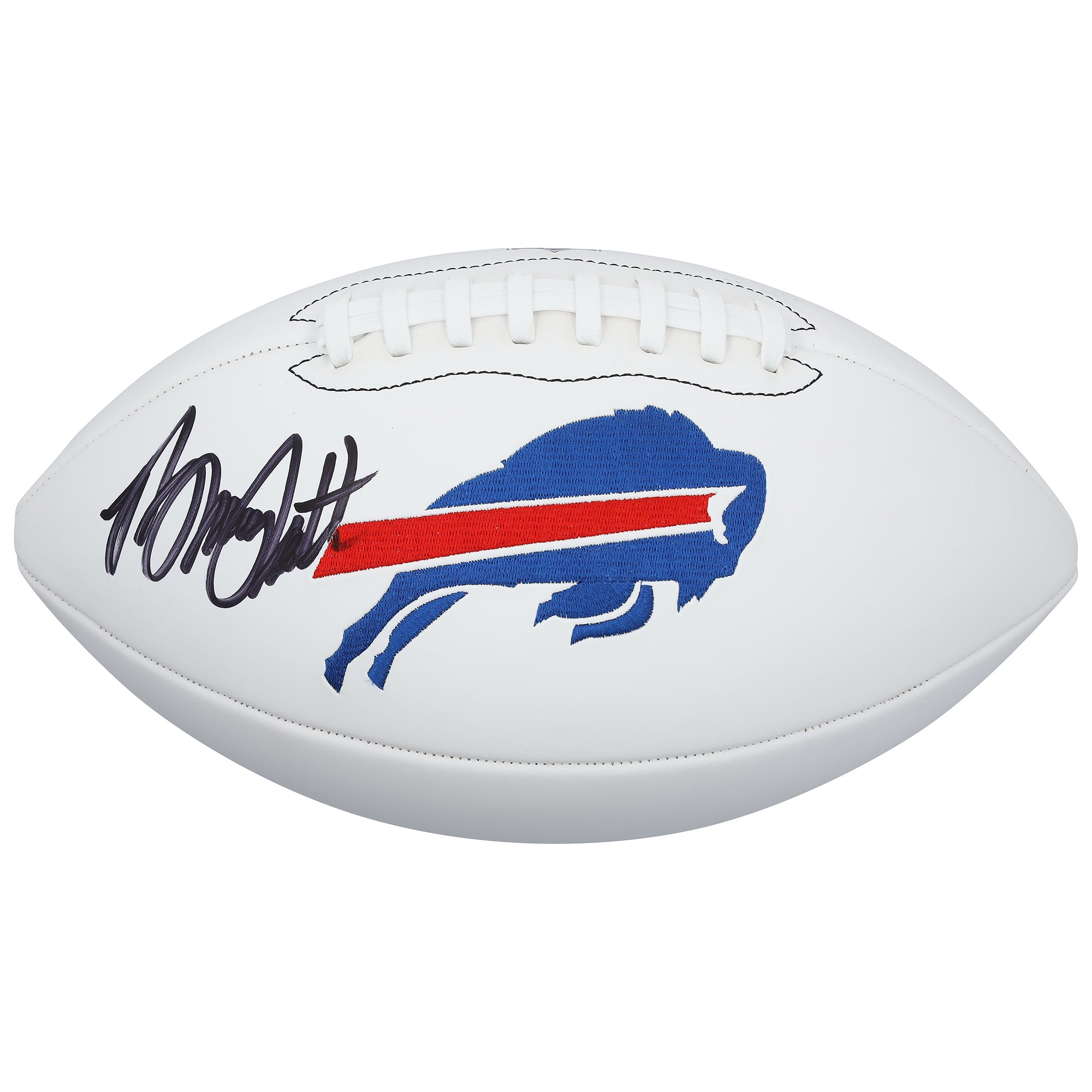 Bruce Smith Buffalo Bills Autographed Wilson White Panel Football