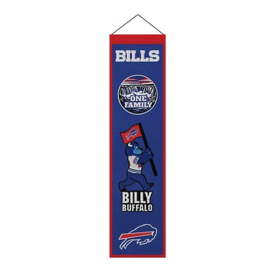 Buffalo Bills 8" x 32" Icons Banner