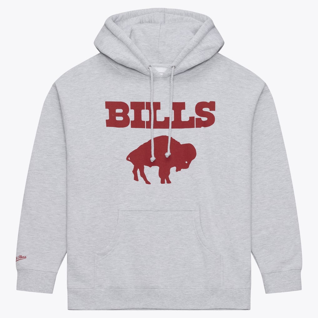 Buffalo Bills Heather Gray Touchdown Hoodie