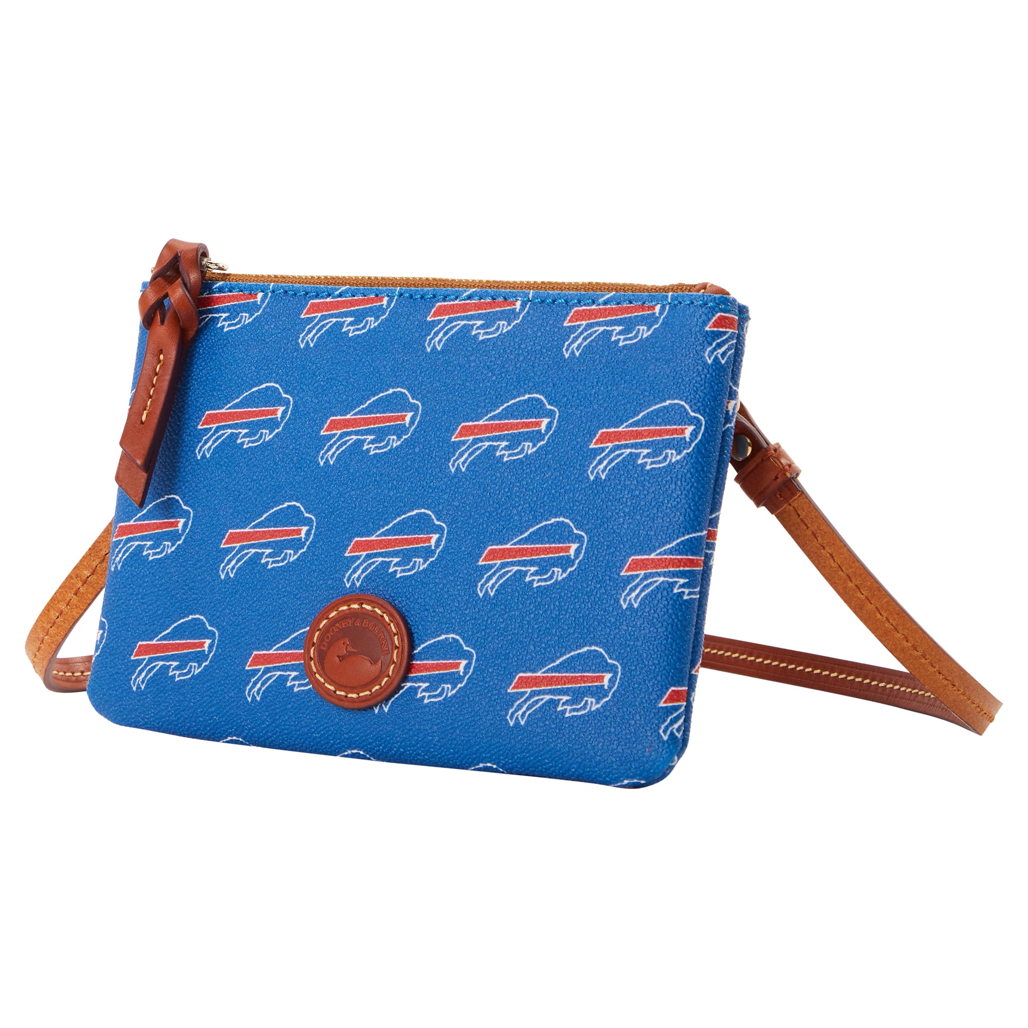 Dooney & Bourke Buffalo Bills Top Zip Crossbody Bag